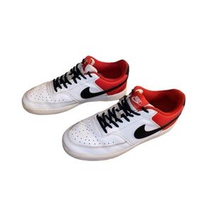 Nike Court Vision Low Red Black White | Men’s Size 10 | Retro Street Style